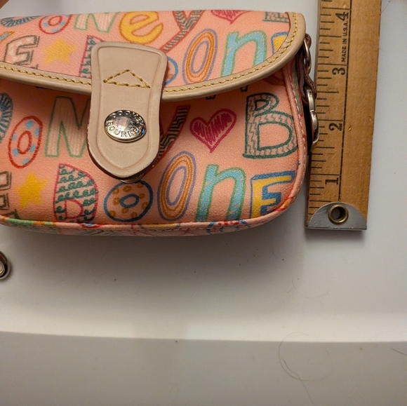 Dooney & Bourke "Doodle" Or "Crayon Graffiti" Wristlet - Picture 7 of 7